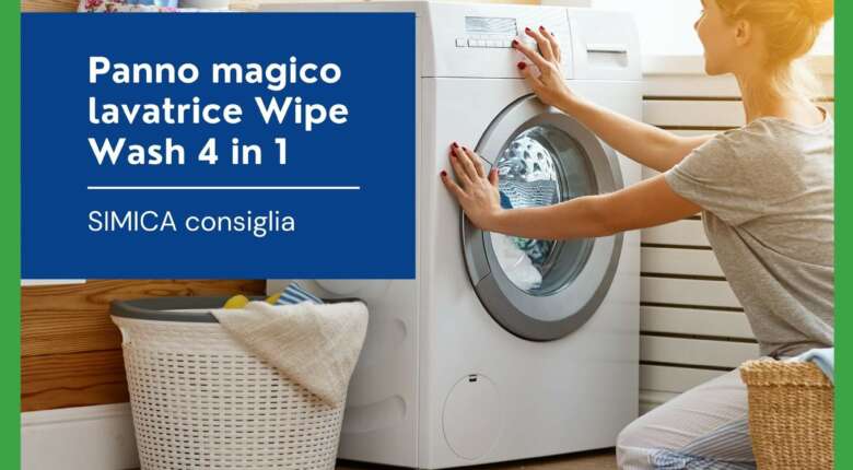 Panno magico lavatrice Wipe Wash 4 in 1