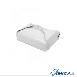 Porta paste in cartoncino bianco