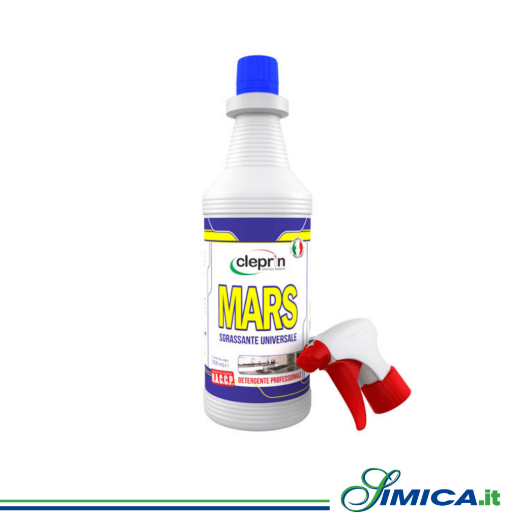 Sgrassante universale per cucina, ambienti e auto - MARS LT.1