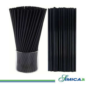 Cannuccia nera RIU cm 21 pz. 1000