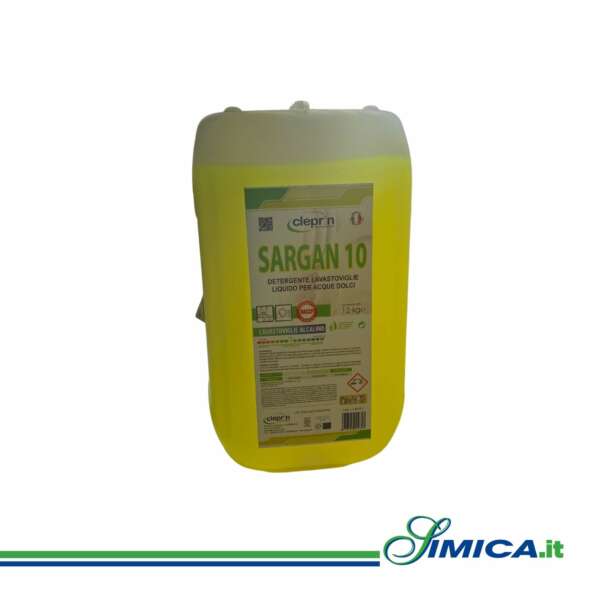 SARGAN 10 KG.12 - Detersivo per lavastoviglie acque medio/dolci